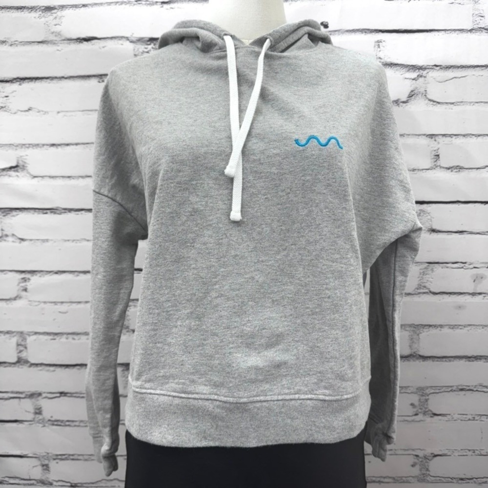 Madewell x Charity Water Heather Gray Sweatshirt Crewneck Pullover L0359 Small